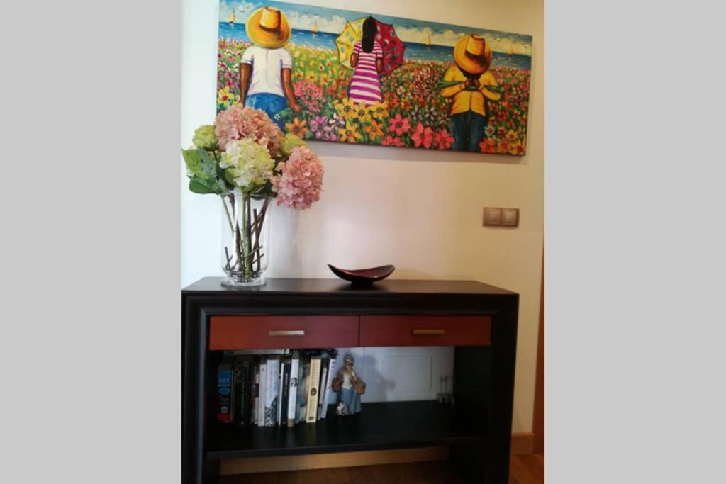 Apartamento Sanxenxo, 30 metros playa, céntrico. Esterno foto